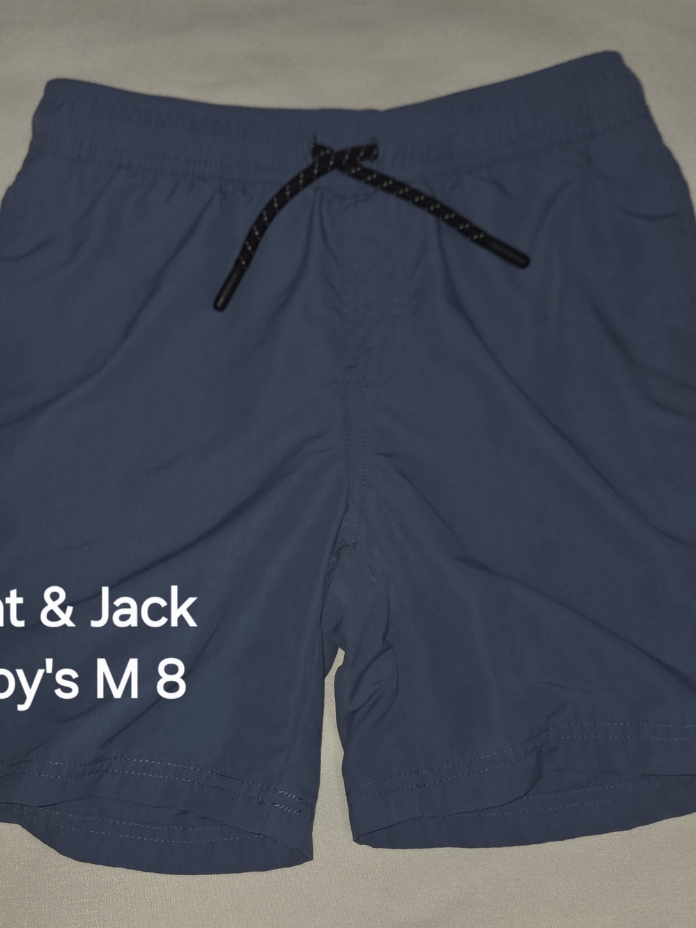 Cat & Jack Navy Blue Swim Shorts